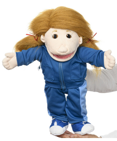 Chloe, Girl Hand Puppet