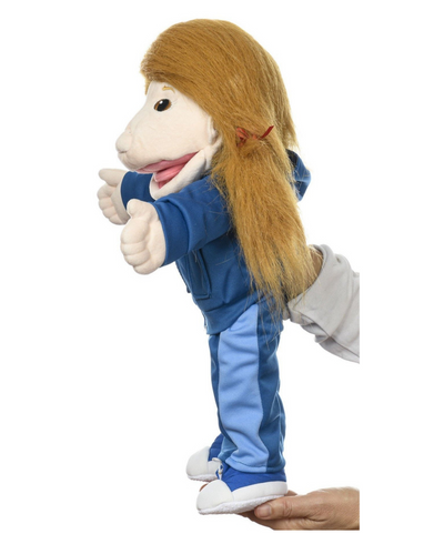 Chloe, Girl Hand Puppet