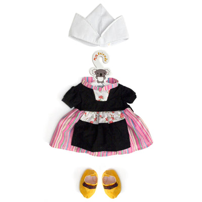 Dutch Folk Dress, 46cm Hand Puppet clothes only