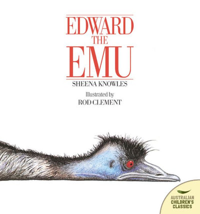 Edward the Emu & Girl Hand Puppet & Free Drawstring bag