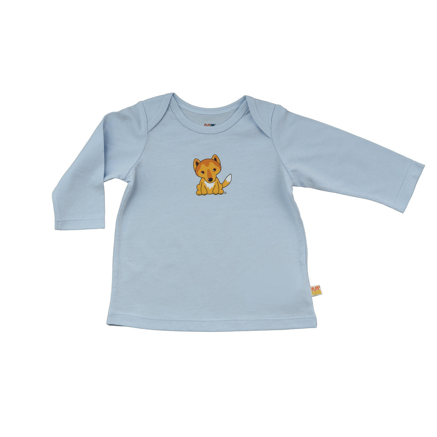 Baby Long Sleeve T-Shirt - Organic Cotton -Dingo