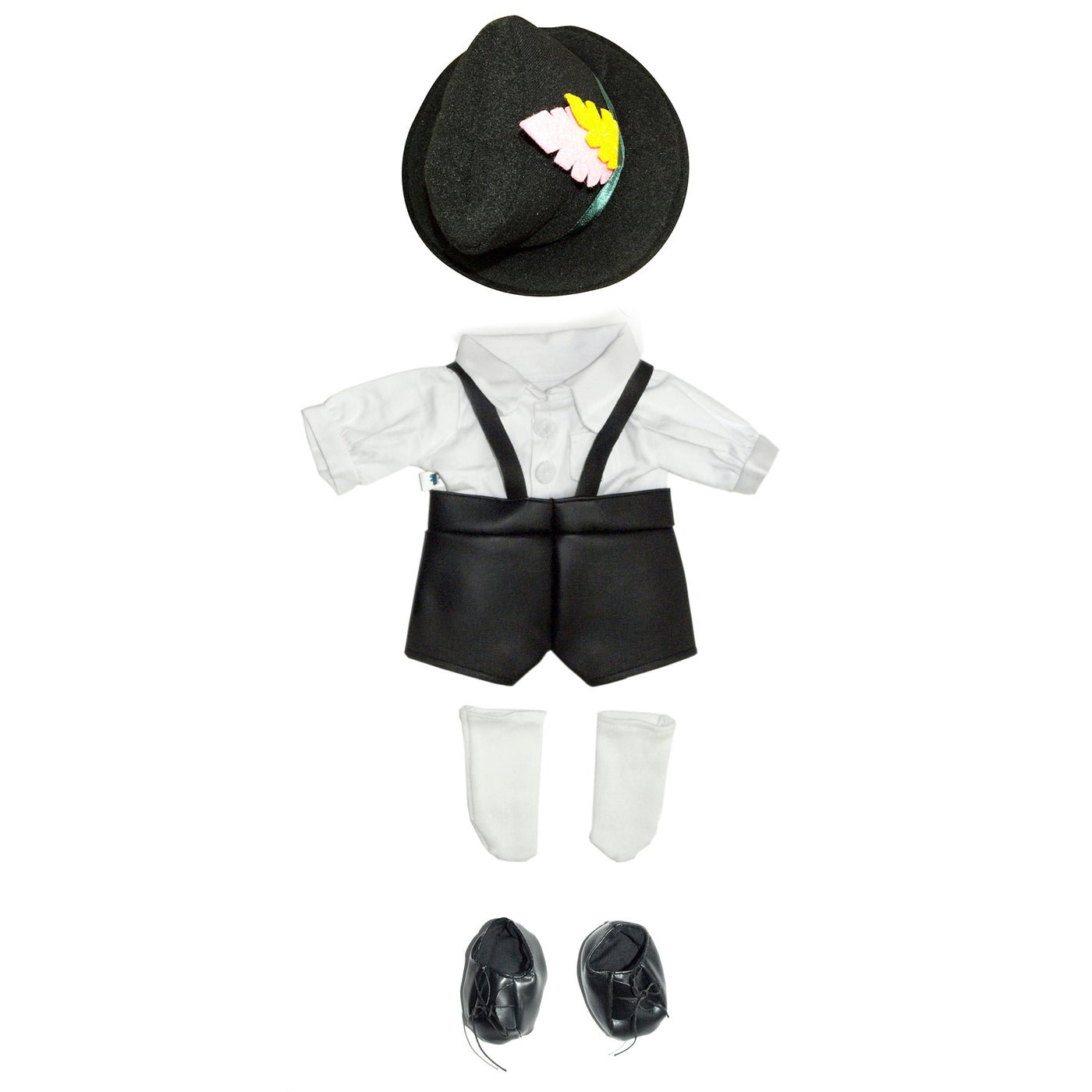 German Lederhosen Shorts, 46cm Hand Puppet clothes