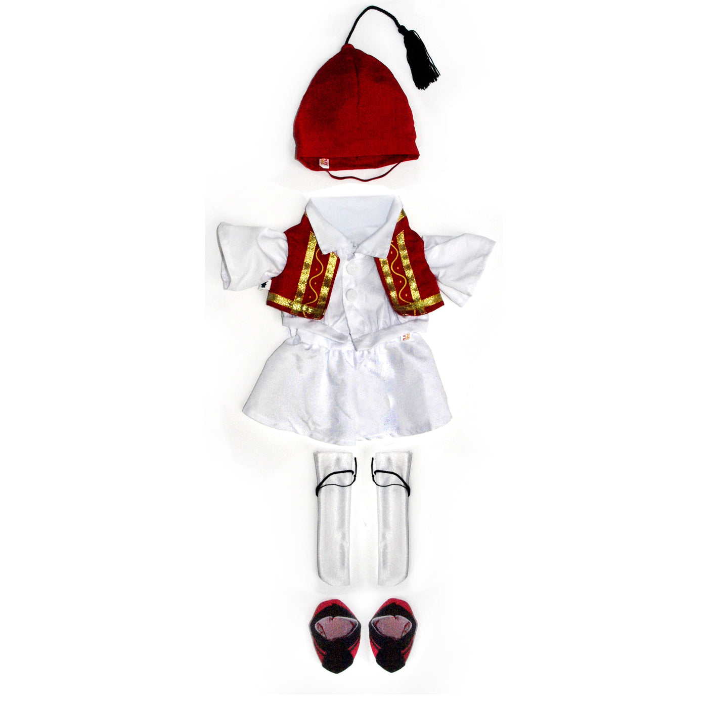 Greek Boy Costume, 46cm Hand Puppet clothes