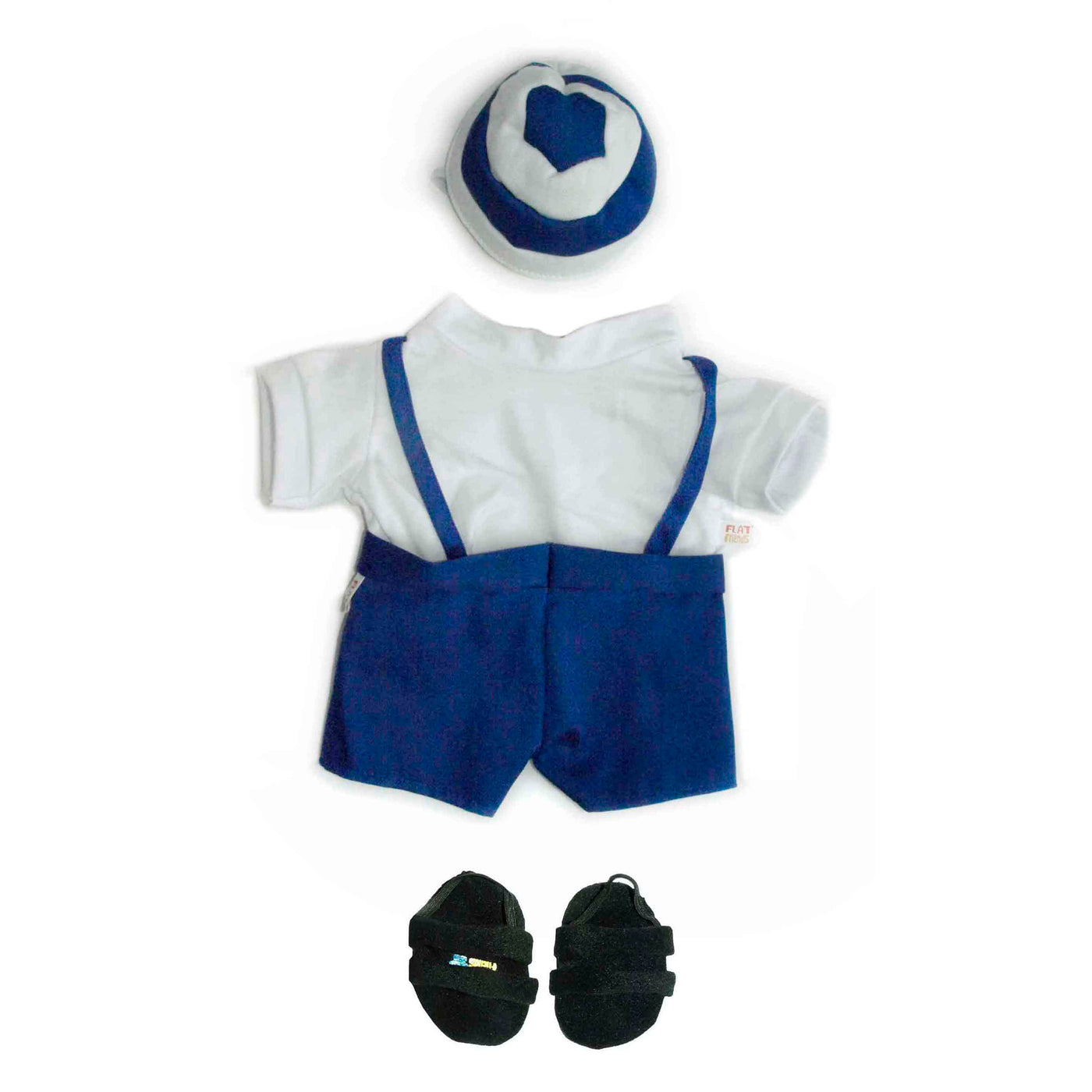 Blue Shorts & T-shirt, 46cm Hand Puppet clothes