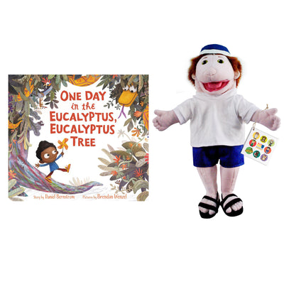 One day in the Eucalyptus Tree & Eli, 46cm Hand Puppet