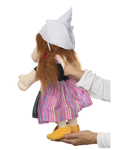 Pia, Girl Hand Puppet