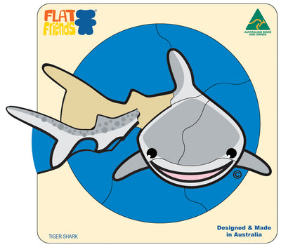 Wooden Puzzle Tiger Shark Kiki
