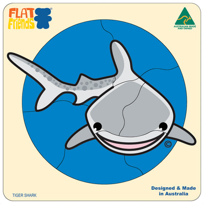 Wooden Puzzle Tiger Shark Kiki