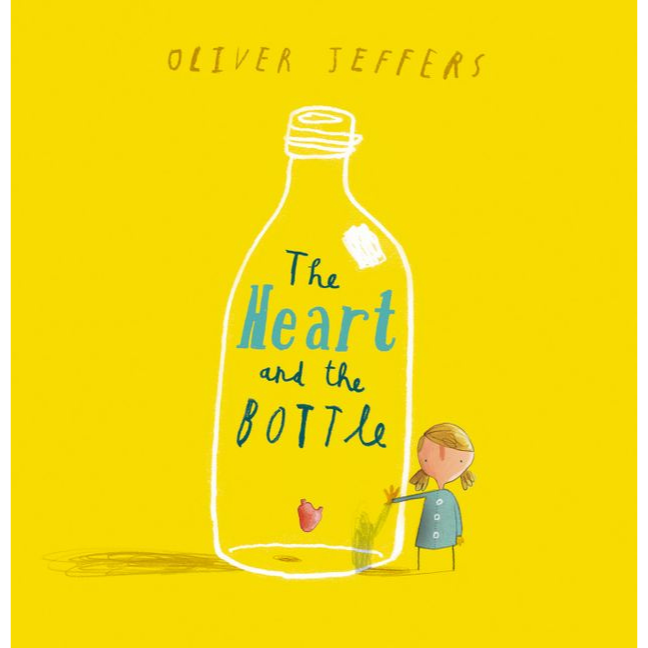 The Heart and the Bottle & Girl Hand Puppet & Free Drawstring Bag