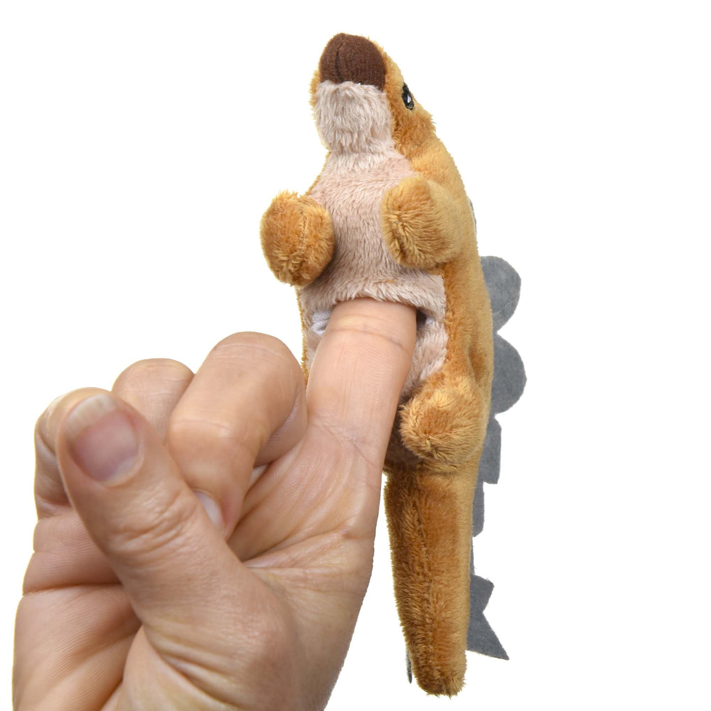 Stan, Stegosaurus Dinosaur Finger Puppet