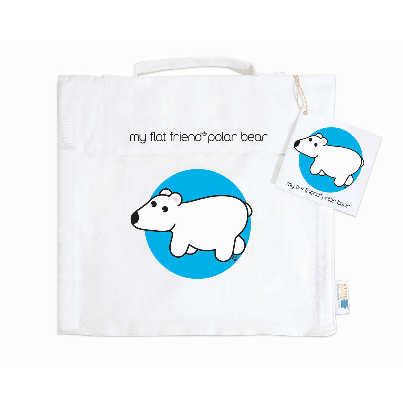 Polar Bear Singlet Baby Jump Suit & Carry bag
